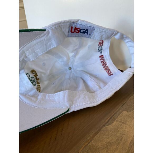 2017 US Open Erin Hills Hat Golf White Adjustable With Marker Attached - Picture 4 of 4